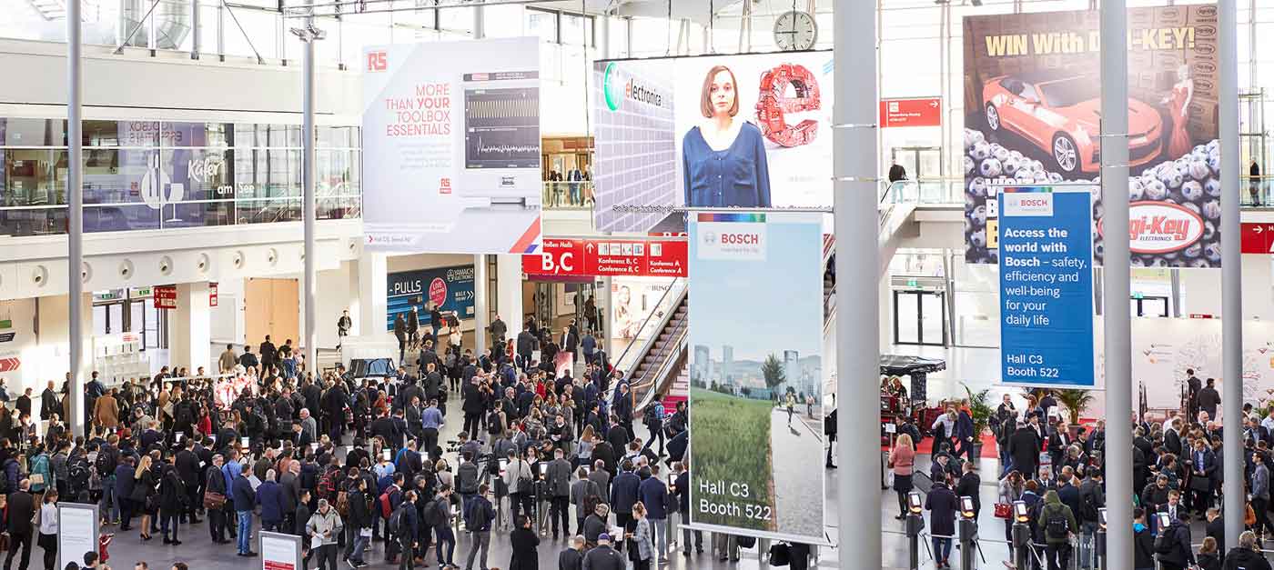Electronica Exhibition banner ilikevents
