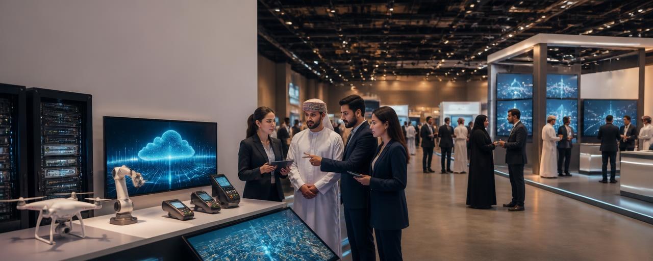 Muscat COMEX Global Technology Show banner ilikevents