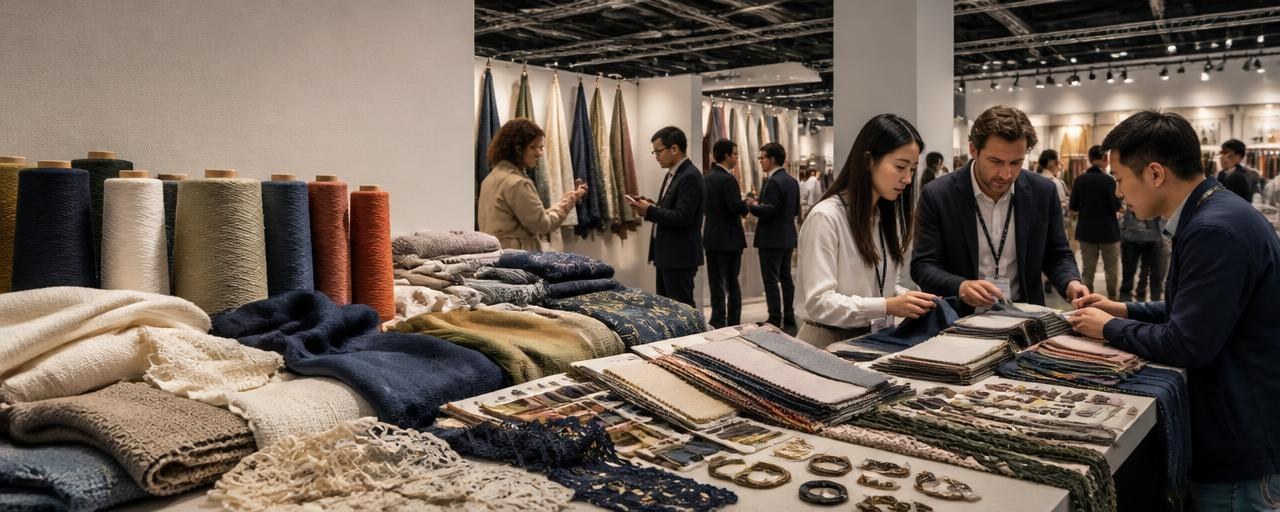 Shanghai Intertextile Apparel Fabrics banner ilikevents
